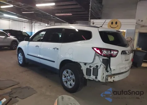 2014 Chevrolet Traverse Ls из США, поврежденный, VIN 1GNKVFKDXEJ333800